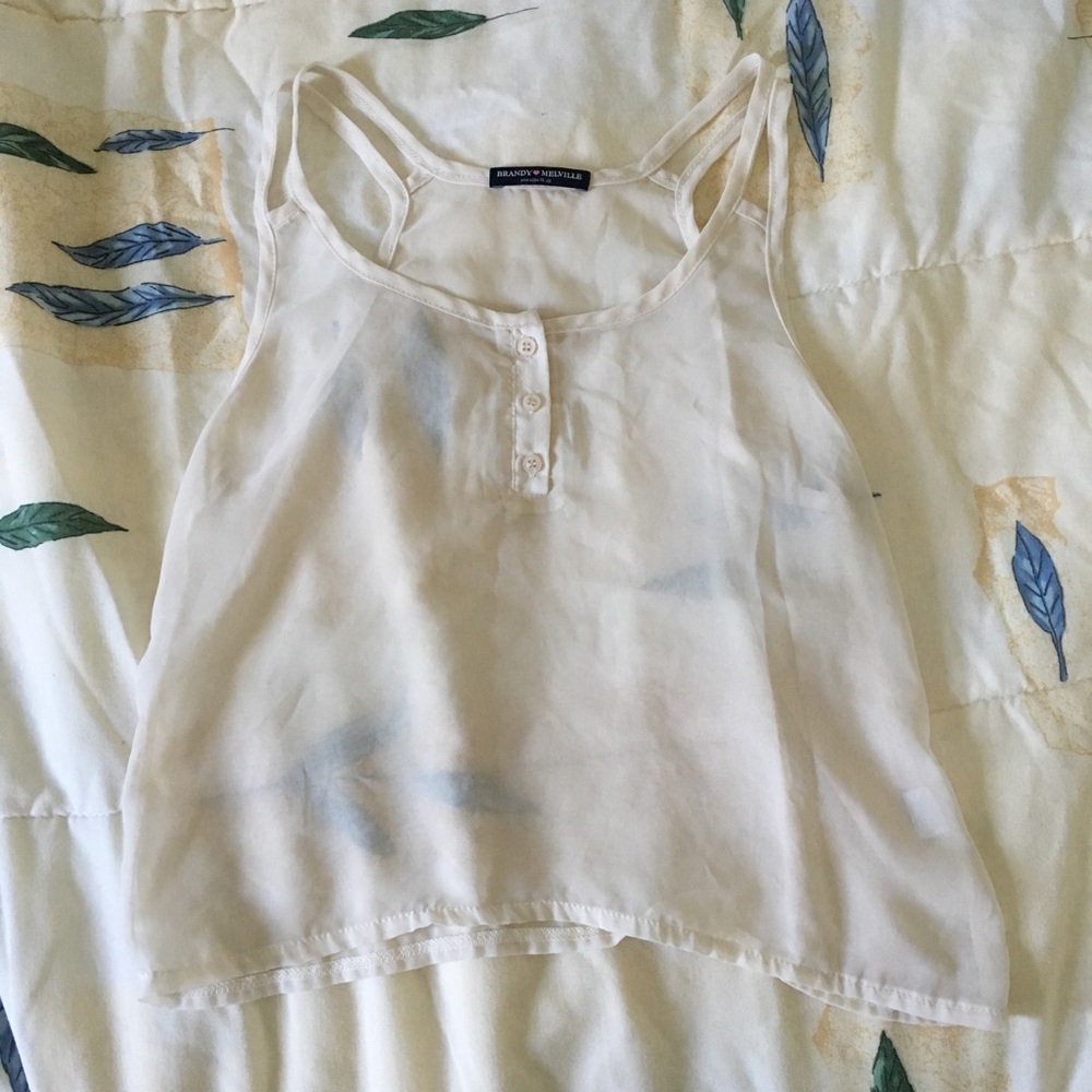 Brandy Melville Double Strap Tank
